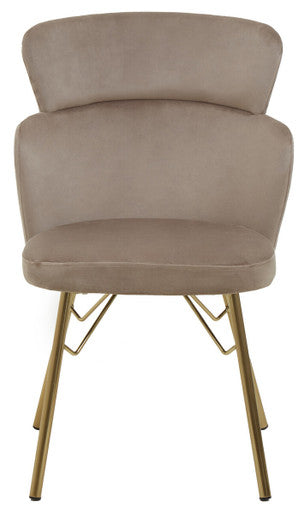 Mink Velvet Chair | Veneto