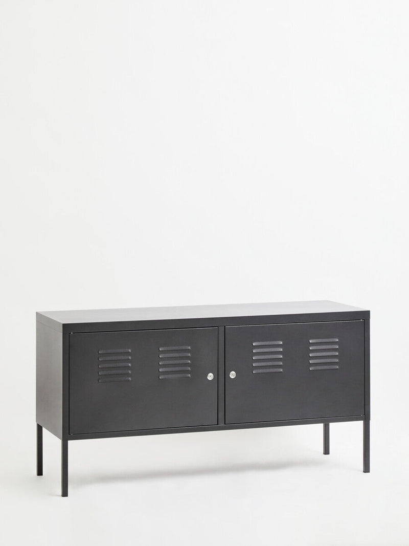Two Door Grey Locker Cabinet | Academy