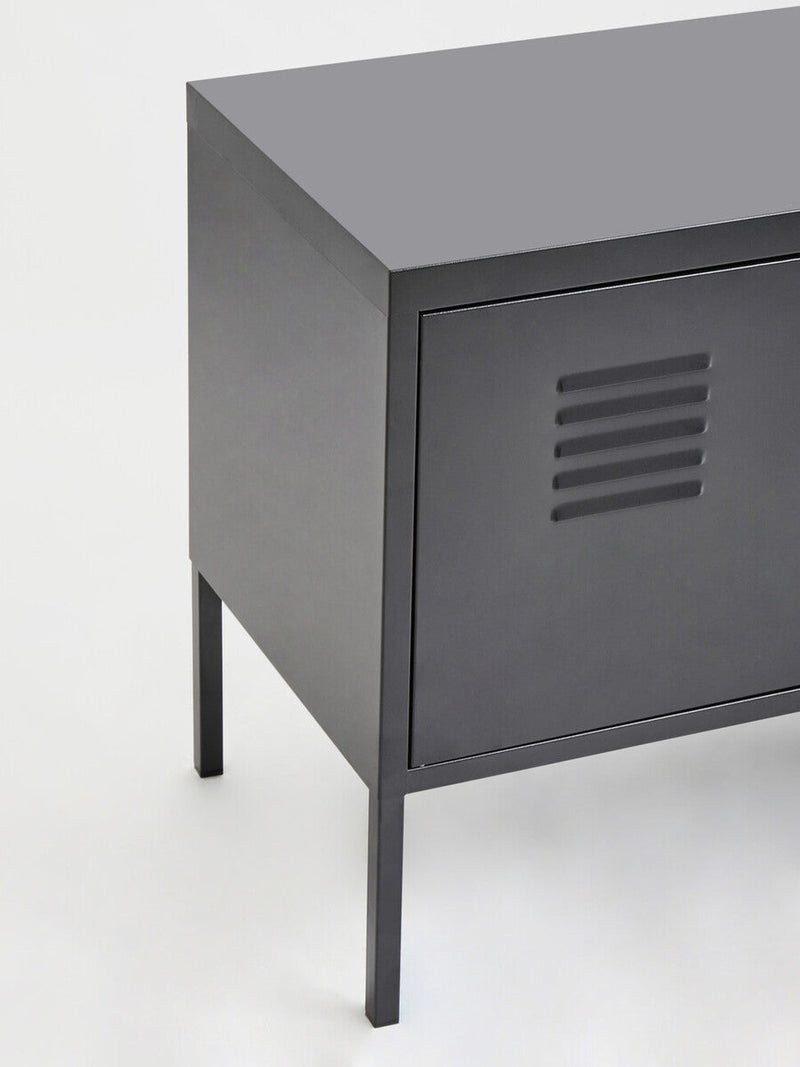 Two Door Grey Locker Cabinet | Academy