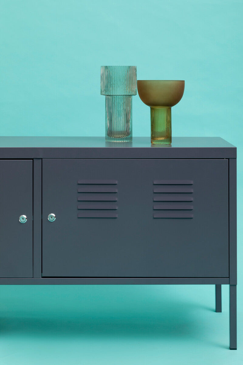 Two Door Grey Locker Cabinet | Academy