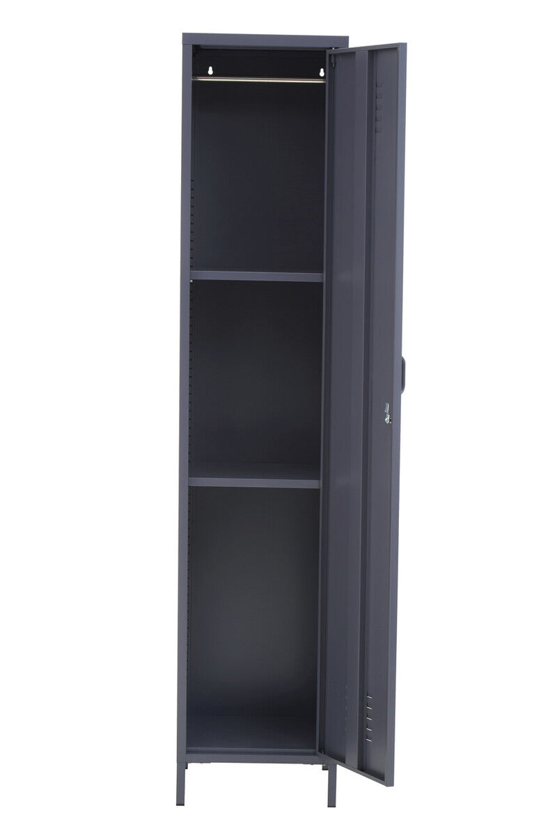 Grey Tall One Door Locker | Academy