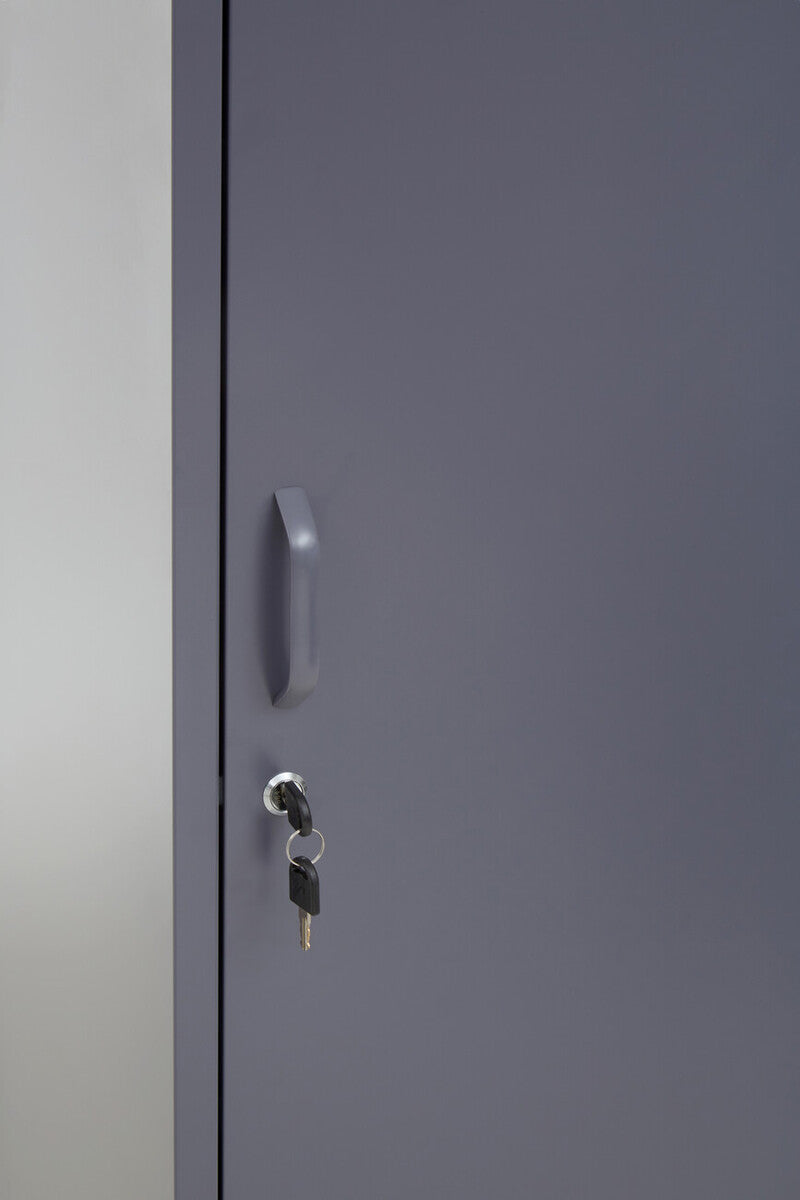 Grey Tall One Door Locker | Academy