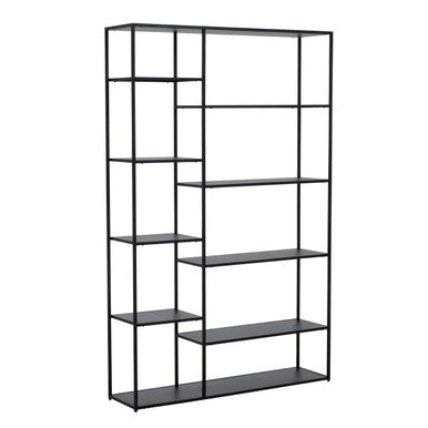 Black Metal Shelf Unit | Acero