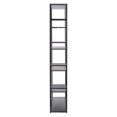 Black Metal Shelf Unit | Acero