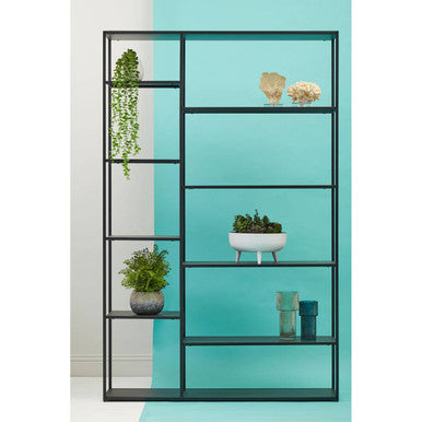 Black Metal Shelf Unit | Acero