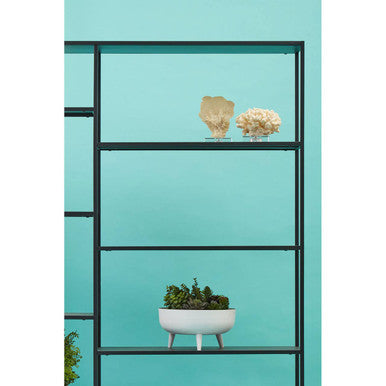 Black Metal Shelf Unit | Acero