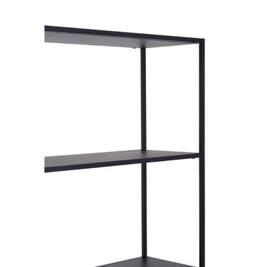 Black Metal Shelf Unit | Acero