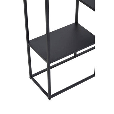 Black Metal Multi Shelf Unit | Acero