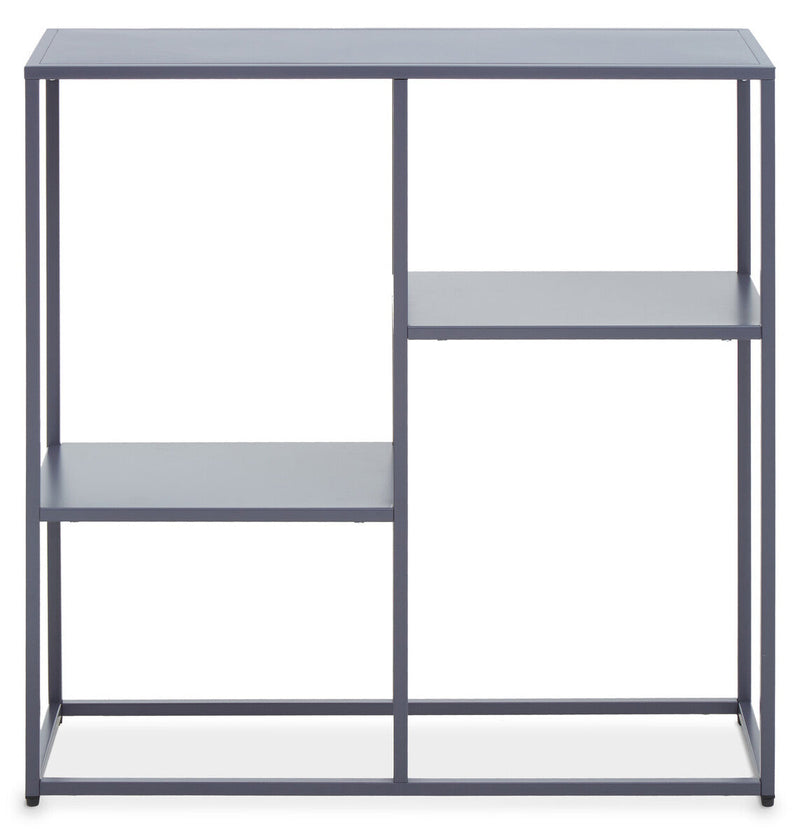 Grey Metal Three Tier Shelf Unit | Acero