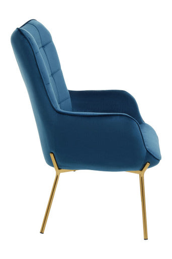 Blue Velvet Chair | Stockholm