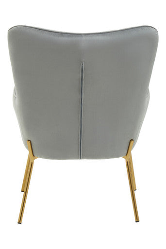Grey Velvet Chair | Stockholm
