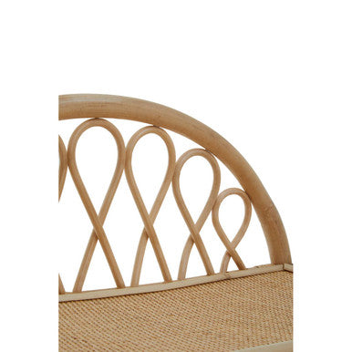 Three Tier Natural Rattan Shelf Unit | Mataram