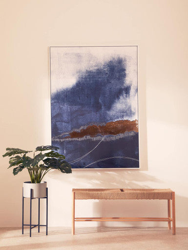 Natural Rope and Beechwood Bench | Bandar
