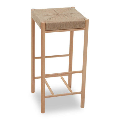 Natural Rope Weave Bar Stool | Bandar