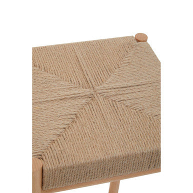 Natural Rope Weave Bar Stool | Bandar