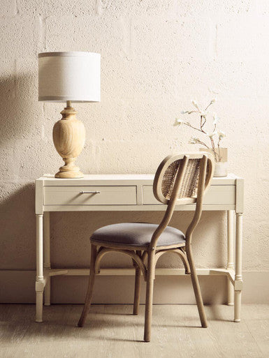 Ivory Desk with 2 Drawers | Heritage