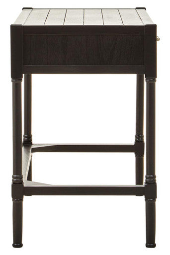 Two Drawer Black Finish Desk | Heritage