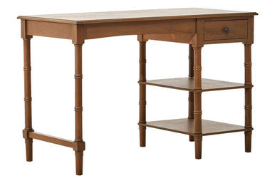 One Drawer Natural Wooden Desk | Heritage