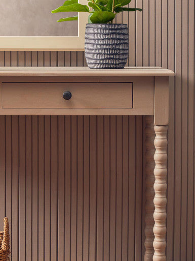 Two Drawer Desk with Natural Wash | Heritage