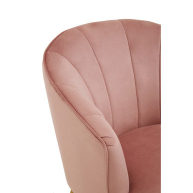 Pink Velvet Chair | Yolanda