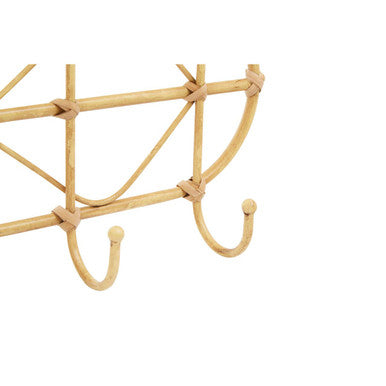 Natural Rattan Five Hook Hanger | Mataram