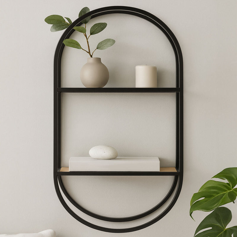 2 Tier Wall Shelf | Mataram