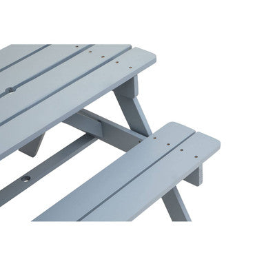 Grey Finish Wood Kids Picnic Bench | Brighton