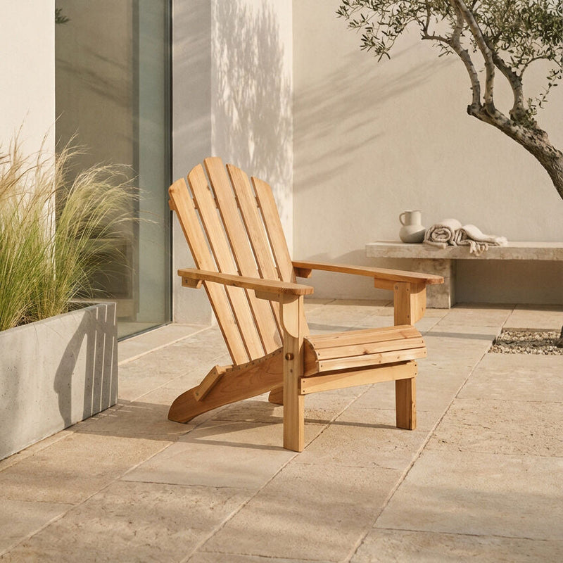 Natural Finish Chair | Beauport