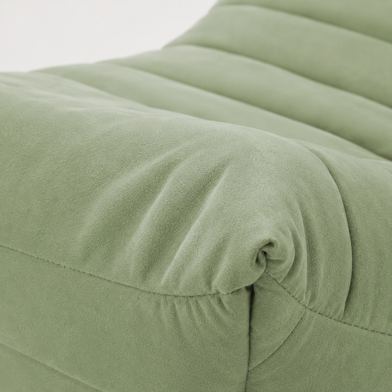 Green Togo Inspired Floor Lounge Chair