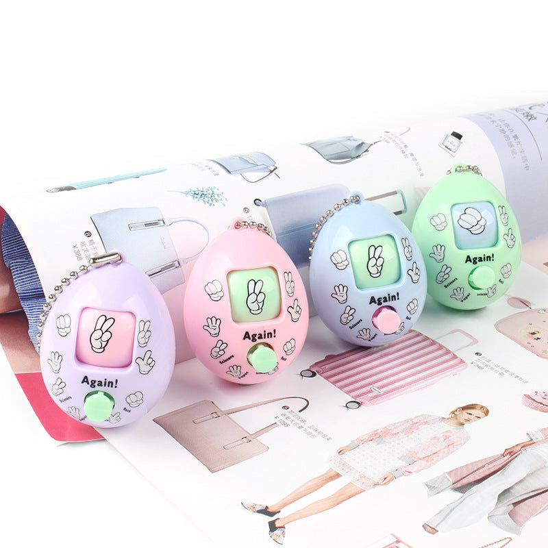Interactive Rock Paper Scissors Boxing Game Toy - Fun Face-Changing Capsule for Kids Ages 4-6