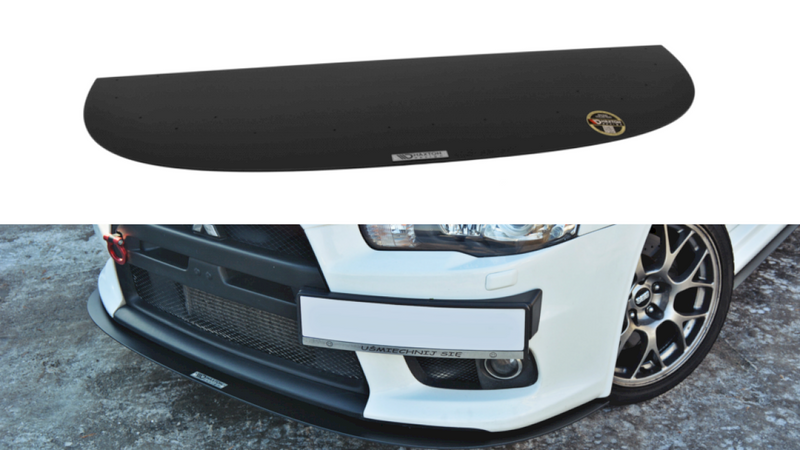 Maxton Design - FRONT RACING SPLITTER V.3 MITSUBISHI LANCER EVO X (2005-2017)