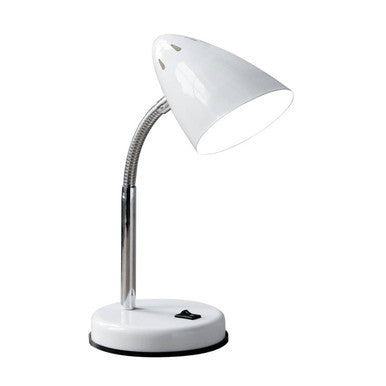 White Gloss Desk Lamp | Flexi