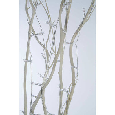 80 Interwoven Lights White Twigs | Ventana