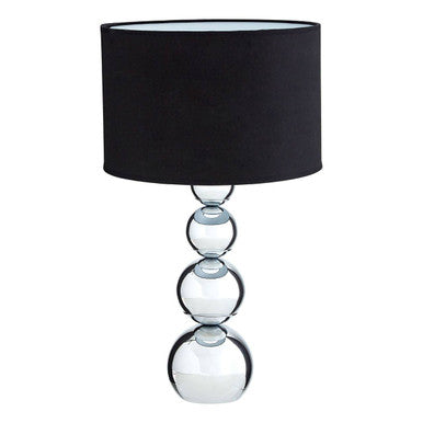 Touch Table Lamp with Black Shade | Cameo