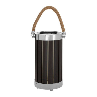 Black Wood and Metal Table Lamp | Brooke