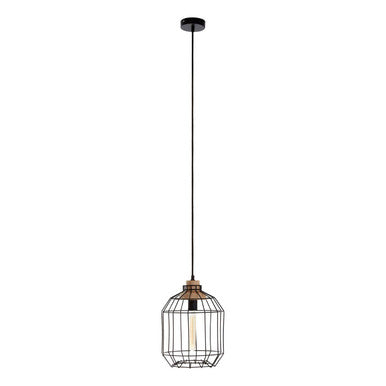 Black Metal Wire Pendant Light | Beacan