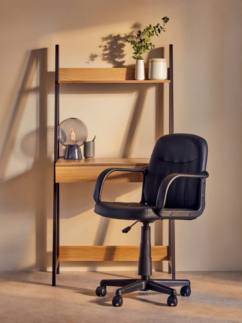 Globe Lamp with Black Marble Base | Lamonte