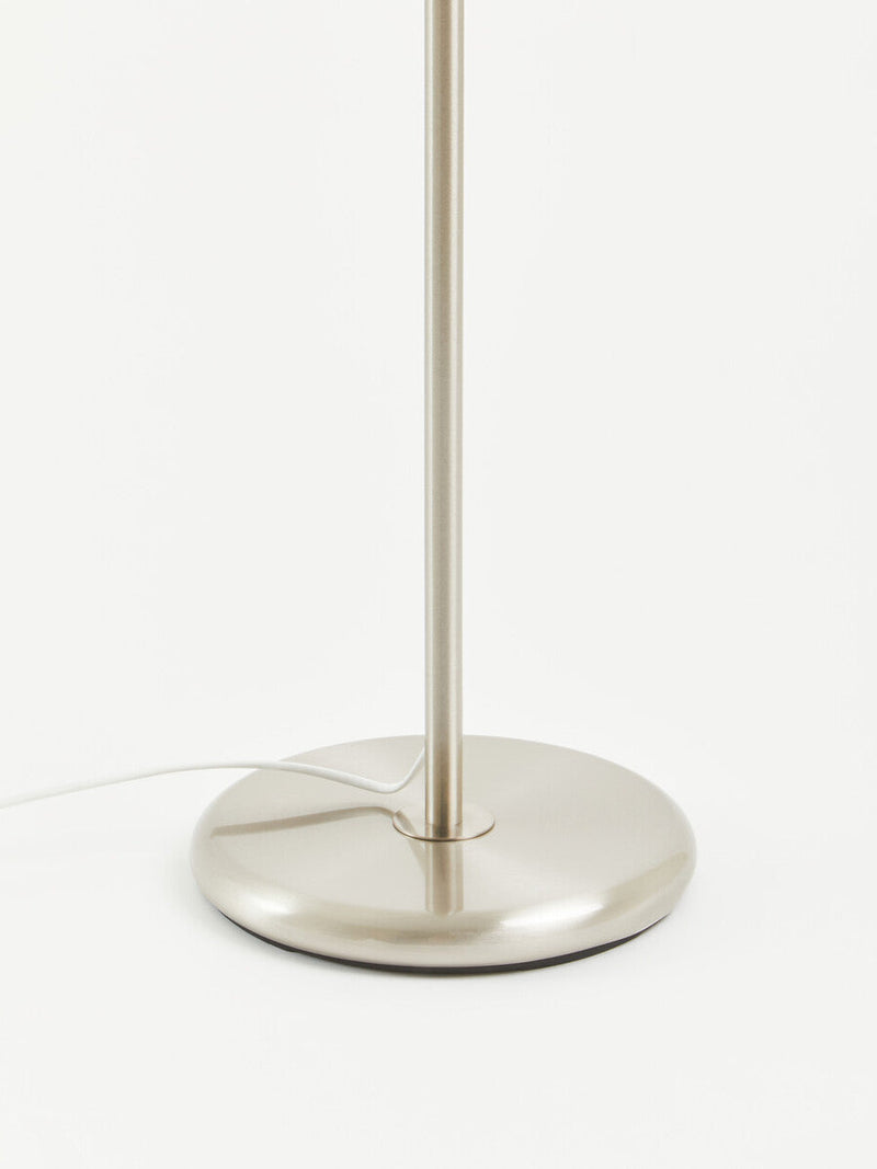 Black Waffle Effect Shade Floor Lamp | Forma
