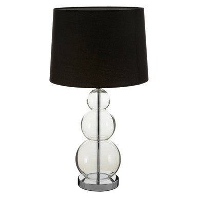 Black Fabric Shade Table Lamp | Luke