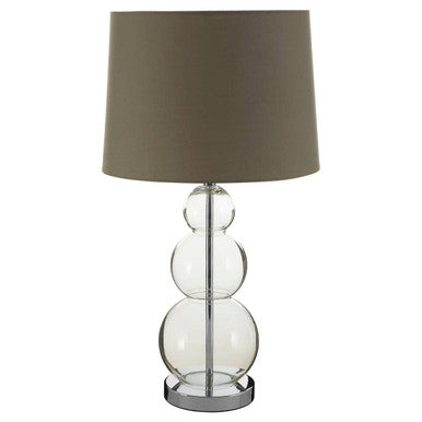 Grey Fabric Shade Table Lamp | Luke