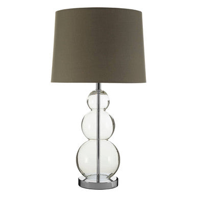 Grey Fabric Shade Table Lamp | Luke