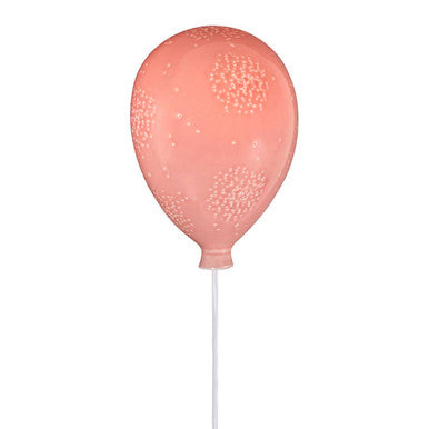 Kids Pink Balloon Ceramic Wall Night Light | Ola