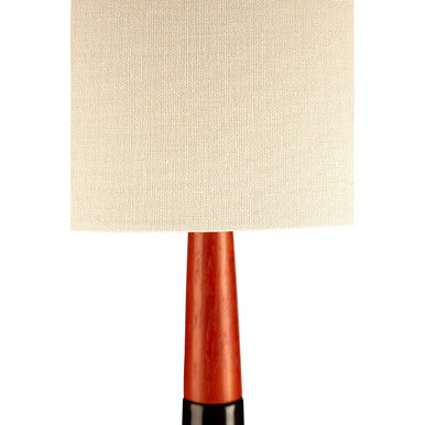 Table Lamp with Wood and Ceramic Base | Sirus