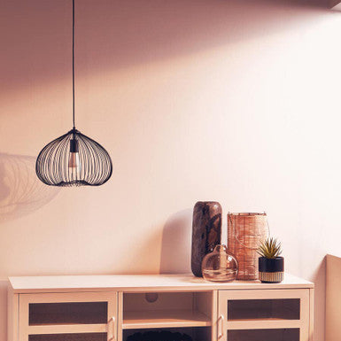 Black Finish Pendant Light | Lavis