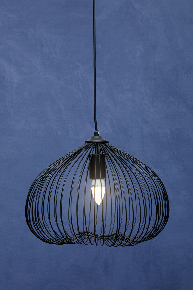 Black Finish Pendant Light | Lavis
