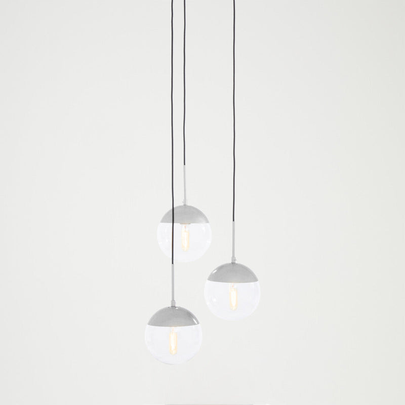 Chrome Finish 3 Pendant Light | Revive