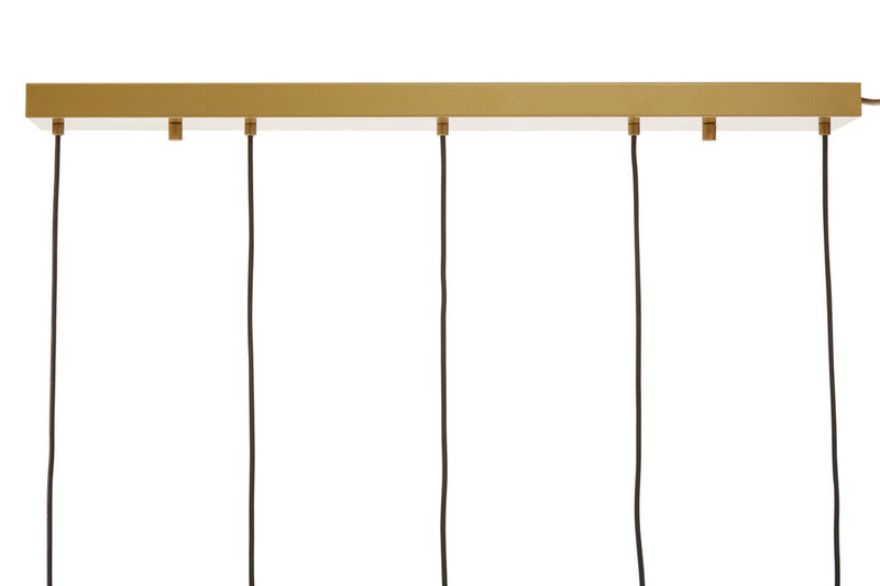 Gold Finish Glass Shades Pendant Light | Revive
