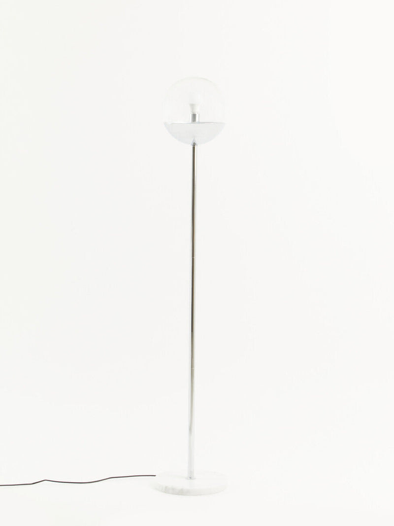 Chrome Finish Metal Floor Lamp | Revive