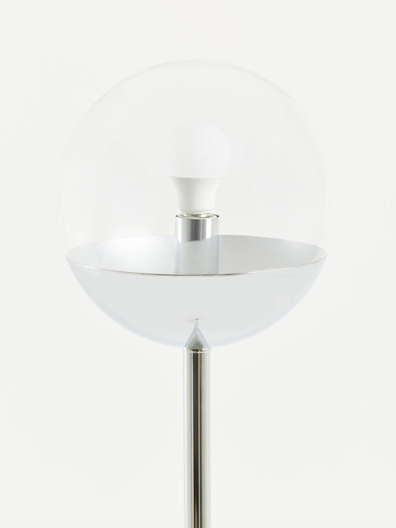 Chrome Finish Metal Floor Lamp | Revive