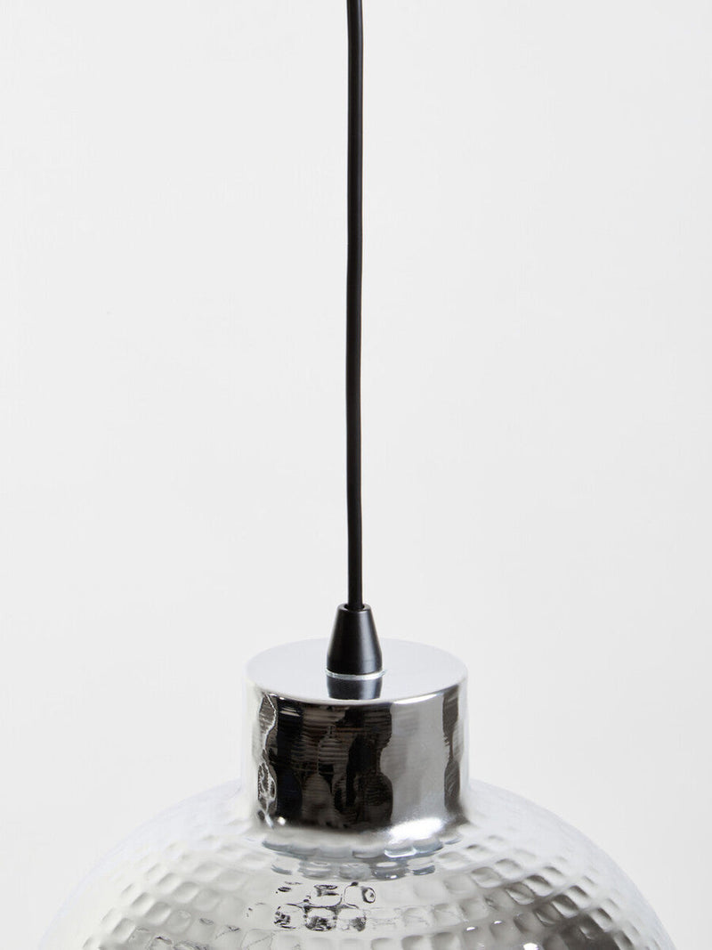 Chrome Finish Iron Pendant Light | New Foundry